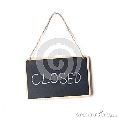 Closed sign Stock Photo