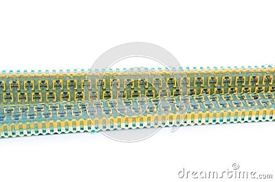 Closed up cable module Stock Photo