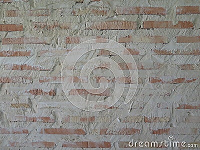 Closely rendered brick wall Stock Photo