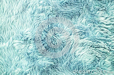 Closeup surface abstract fabric pattern at the light blue fabric carpet at the floor of house texture background Stock Photo