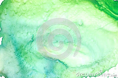 Closeup of artist's watercolor palette Stock Photo