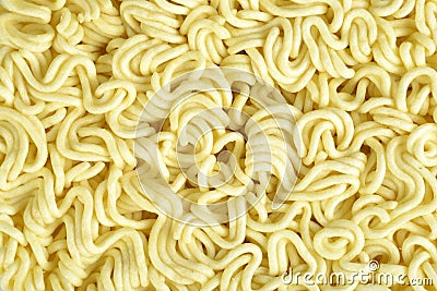 Closeup asian noodles background Stock Photo