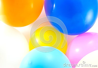 Closeup balloons. Stock Photo