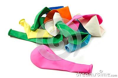 Closeup balloons. Stock Photo