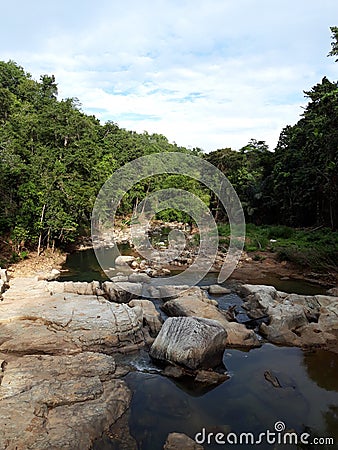 Closeup Beautiful Scenery of River in Labuan Bajo, Indonesia Editorial Stock Photo