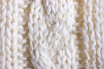 Closeup Cable Knit Stock Photo