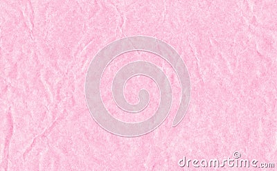 Closeup crumpled light pink paper texture background, texture. Pink paper sheet with space for text ,pattern or abstract backgroun Stock Photo