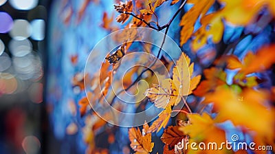 A closeup of a display panel with a vibrant highresolution image displayed. What may appear to be a standard LCD screen Stock Photo