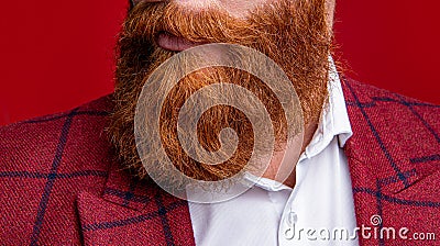 closeup facial photo of unshaven man with mustache on background. unshaven man with mustache Stock Photo