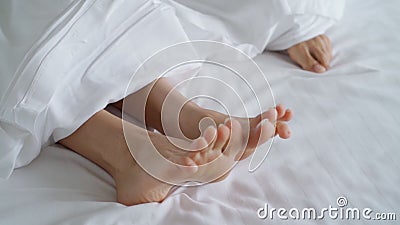 Lesbian Footsie