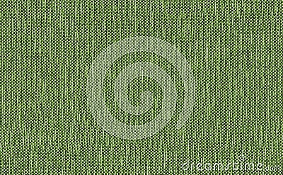 Closeup Green color fabric texture. brown and green fabric pattern design or upholstery abstract background. Stock Photo