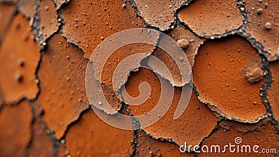 closeup image of a rust for ai generated Stock Photo