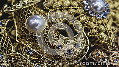 Closeup of jewelry Stock Photo