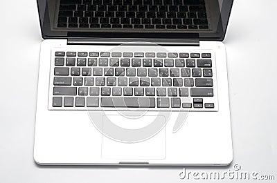 Closeup laptop Editorial Stock Photo