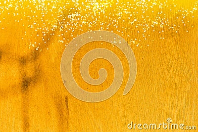 Closeup of magic glossy bright abstract shiny empty bokeh copyspace background with sparkles Stock Photo