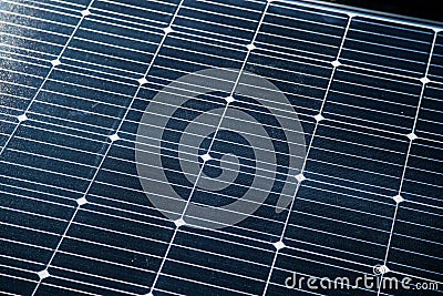 Closeup of a new solar panel. Renewabvle energy, ecological solution. Electricity generation. Stock Photo