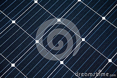 Closeup of a new solar panel. Renewabvle energy, ecological solution. Electricity generation. Stock Photo