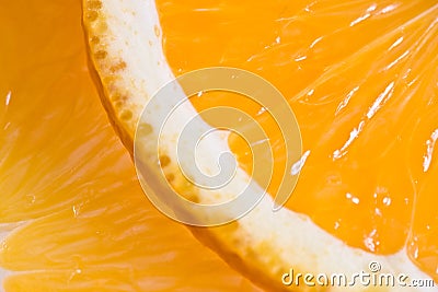 Closeup orange macro as backgrounds Stock Photo