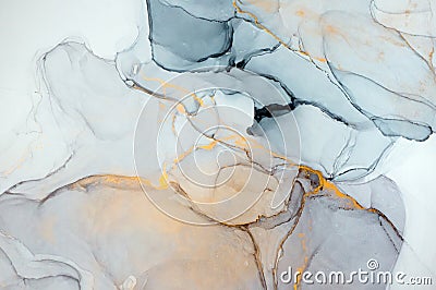 Alcohol ink, abstract painting. Stock Photo