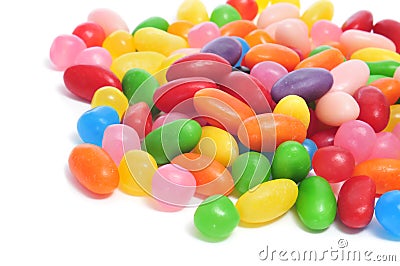 Jelly beans Stock Photo