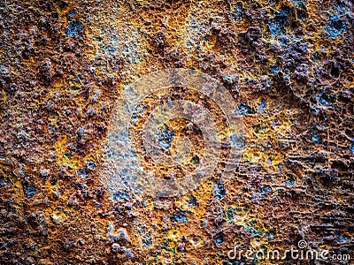 Closeup rusty of metal grunge background Stock Photo