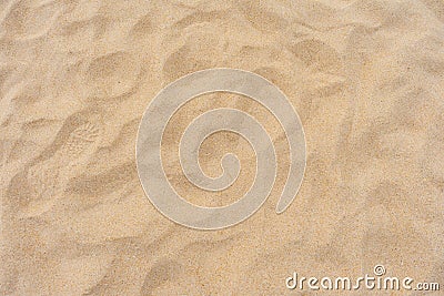 Closeup sand texture as background Stock Photo