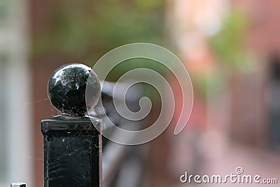 Closeup shot of a pillar Stock Photo