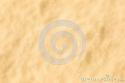 Closeup shot of pure golden sand - perfect for background Stock Photo