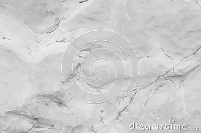 Closeup surface abstract marble pattern at the marble stone for decorate in the garden texture background in black and white tone Stock Photo