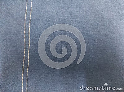 Blue jean texture.Faded denim fabric texture.Closeup of the texture of faded denim fabric. Stock Photo