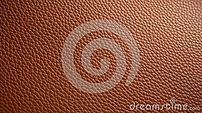 A closeup of textured leather with natural grain Stock Photo