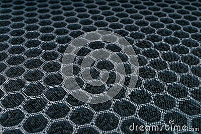 Closeup view on carbon air filter for HVAC technology Stock Photo