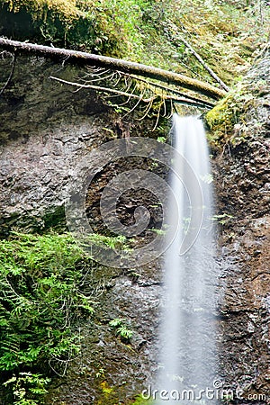Closeup of waterfall Stock Photo
