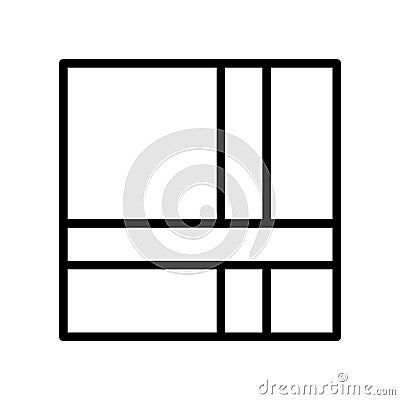 Cloth fill inside vector icon which can easily modify or edit Vector Illustration