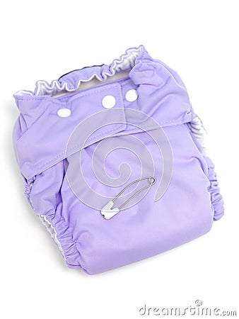 Cloth Nappy Stock Photo