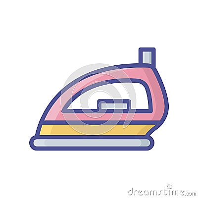 Clothes fill inside vector icon which can easily modify or edit Vector Illustration