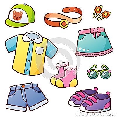 Clothes Vector Illustration