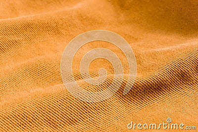 clothing items stonewashed cotton fabric texture with seams, clasps, buttons and rivets, macro Stock Photo