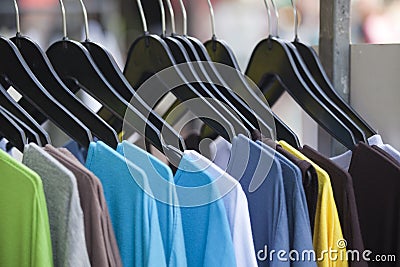 Clothing store Stock Photo