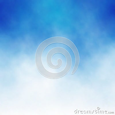 Cloud blue Vector Illustration