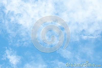 Cloud and blue sky for background textured Stock Photo