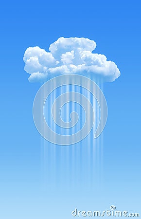 Cloud computing Stock Photo