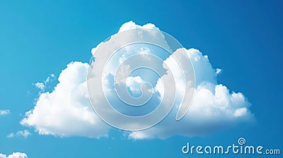 Cloud computing for businesses improves data storage and remote access capabilities Stock Photo