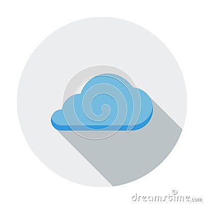 Cloud computing icon Vector Illustration