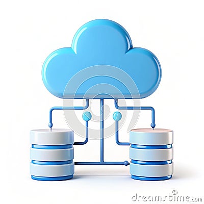 Cloud Computing: Revolutionizing Data Storage and Access Stock Photo