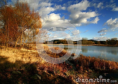 Cloud drift Stock Photo