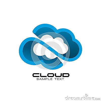 Cloud icon design Vector Illustration