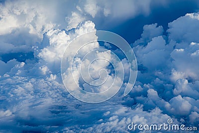 Cloud over the sky Stock Photo