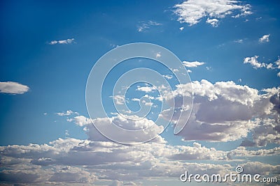 Stormy sky and promising rain clouds Stock Photo