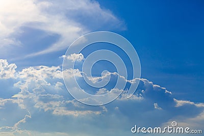 Cloud and sky Stock Photo